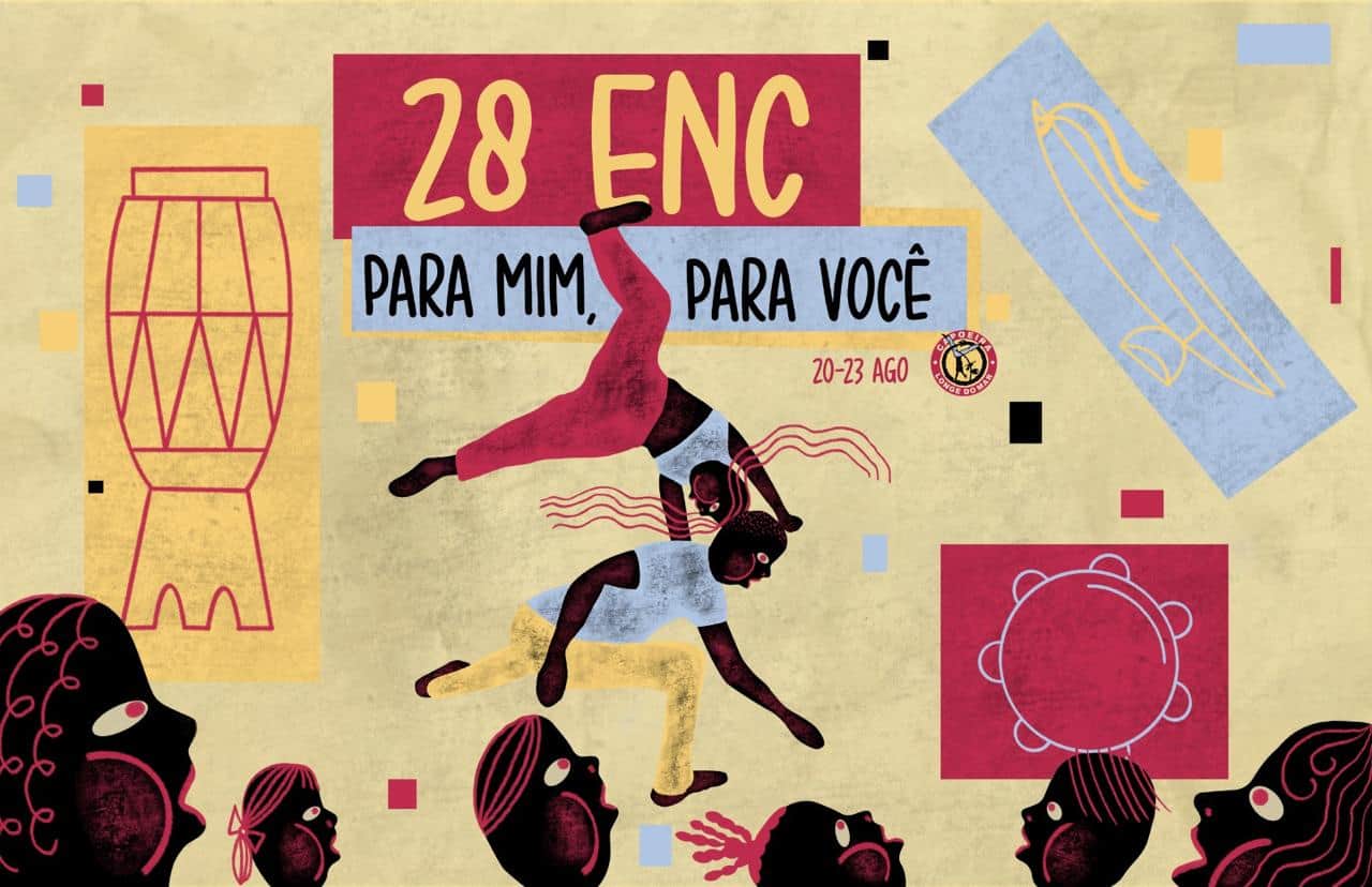 Banner 28 Encuentro Nacional de Capoeira